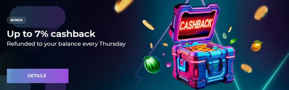 IZZI Casino Cashback